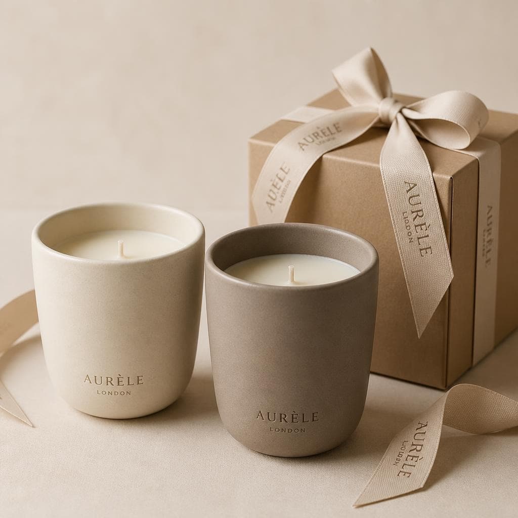Velas com fragrância de Baunilha